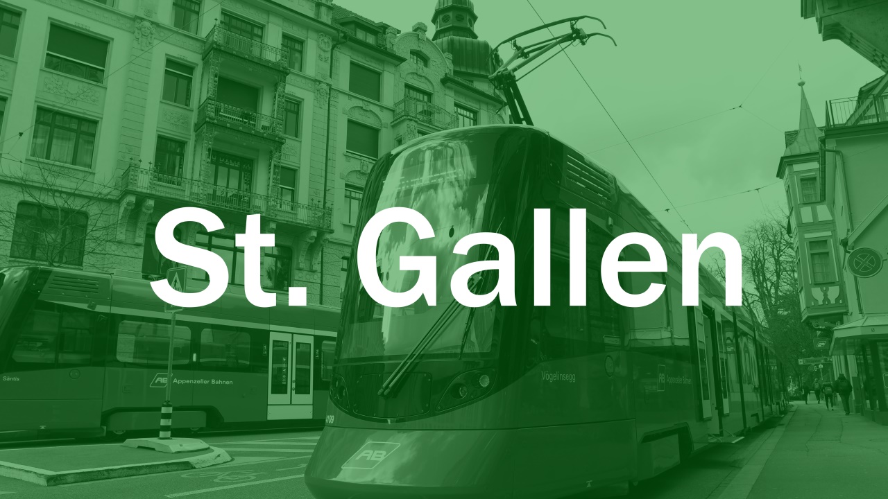 Click here to view the parking garages of St. Gallen